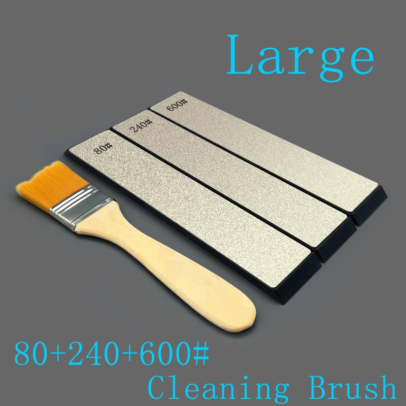 160x30mm Diamond Sharpeners Big Size Sharpening Stone Grit240-3000# Set Kitchen Knife Sharpener Professional Grinding System