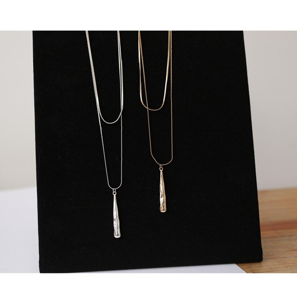 Two-line fashion necklace Jne102
