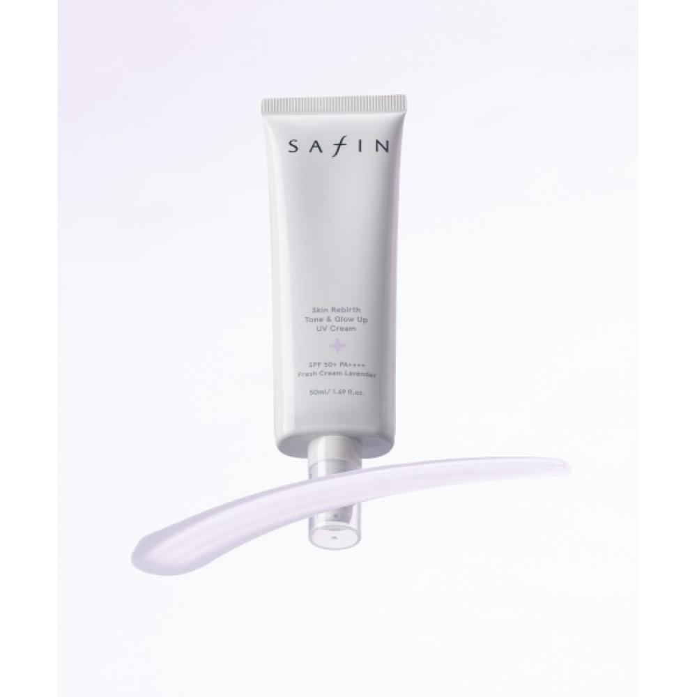 Safin [moisture Fit Cream] Skin Reverse Tone   Glow Up Uv Cream 50ml