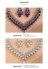 Set di Collana e Orecchini da Sposa con Strass di Lusso - Design Europeo e Americano