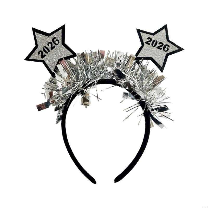 Christmas Star Hair Hoop Festival Headbands For Women Girls Holiday Celebration