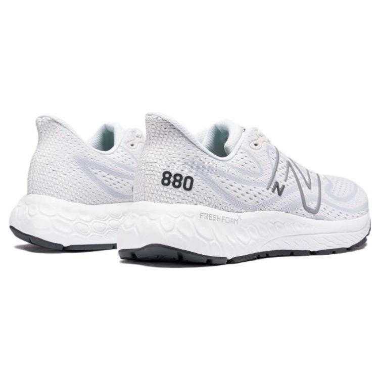 New Balance Fresh Foam X 880v13 White Silver Metallic Men Sneakers Granite M880W13