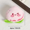 Cartoon Fruit Plush Brooch Pendant - DIY Accessory & Decoration