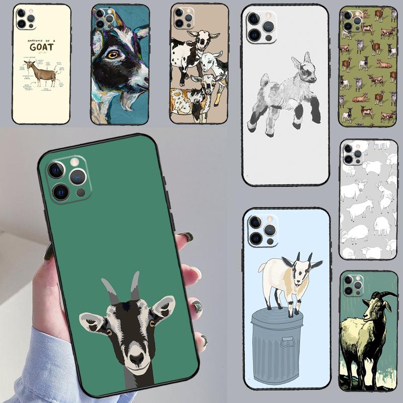 Cute Baby Pygmy Goat Phone Case For Samsung Galaxy S25 Ultra S20 S21 S22 S23 S24 S9 S10 Plus S25 FE Cover Coque