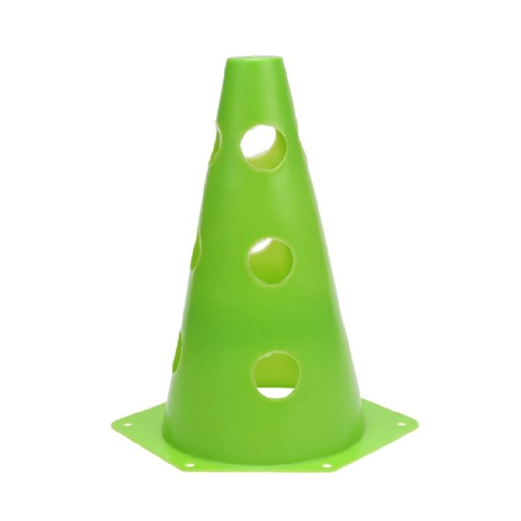 12/18Pcs Plastic Agility Cone Training Maker Bucket Soccer Obstacle Cone