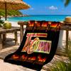 Union Fußball Emblem Strandtuch Mikrofaser Strandtuch, Leicht und Schnelltrocknend, für Sommerreisen, Schwimmbad-Fan Geburtstagsgeschenk