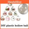 Clear Plastic Christmas Ball Bauble For Festive Tree Decoration And Holiday Ornament