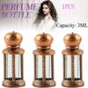 Copper Dropper Bottle Vintage Perfume Bottle Refillable Bottles Perfume Container Empty Bottle