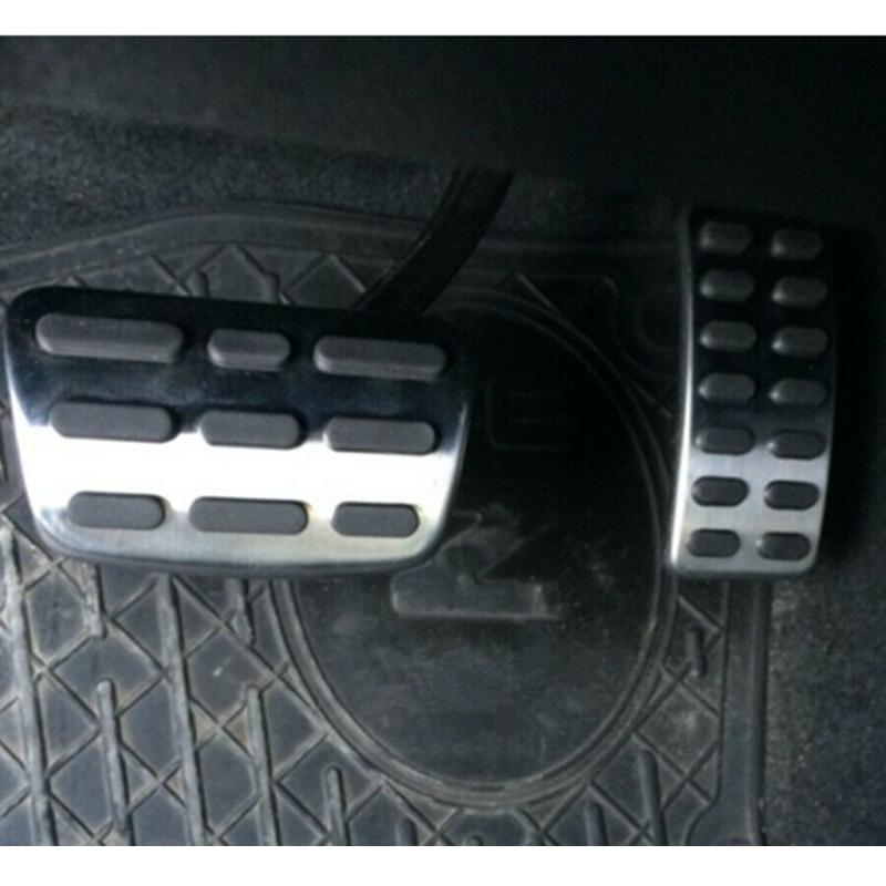 Педали газа и тормоза AT для Kia K2 Rio Soul Hyundai Accent Verna IX25-M53K серебряный