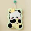 Kids Cartoon Hand Towel Coral Fleece Thick Hanging Towel for Kitchen Bathroom Soft Absorbent Washcloth Children Gift Set with Loop