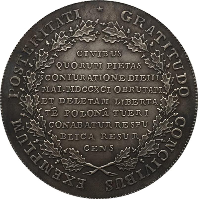 

Новые памятные монеты Польши 1793 года as the picture