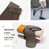 Two Bars Over Knee Socks Women'S Long Socks Spring And Autumn College Style Students Medium Tube Socks High Tube Long Football Socks Calf Socks
