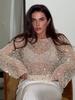 Manufacturer 2026 Loose Sexy Spice Girl Wool Sequined Top Long Sleeve Hollow Pullover Knitted Sweater