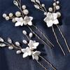 Wedding Decoration Handmade Hair Ornament Crystal Headband Tiara Jewelry Bridal Hairpin Hair Pins