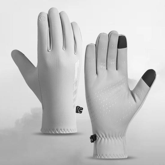 1 Pair Winter Cycling Gloves Warm Touchscreen Anti-slip Windproof Waterproof Cold Weather Men Women Outdoor Motorcycle Snow Skiing Full Finger Gloves