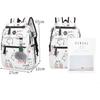 Asge Women's Fashion School Bag Kawaii Printing Backpack Girls Casual Waterproof Backpack School Teenager Daypack
