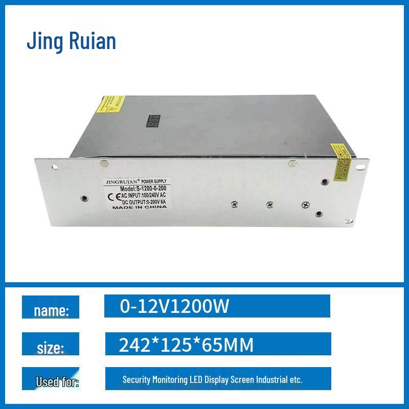 220V Adjustable Power Supply, 0-48V, 1000W/1200W High-Power DC Switch