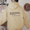 Unisex Oversized Hooded Pullover Fleece Sweatshirt With Letter Print Kangaroo Pocket