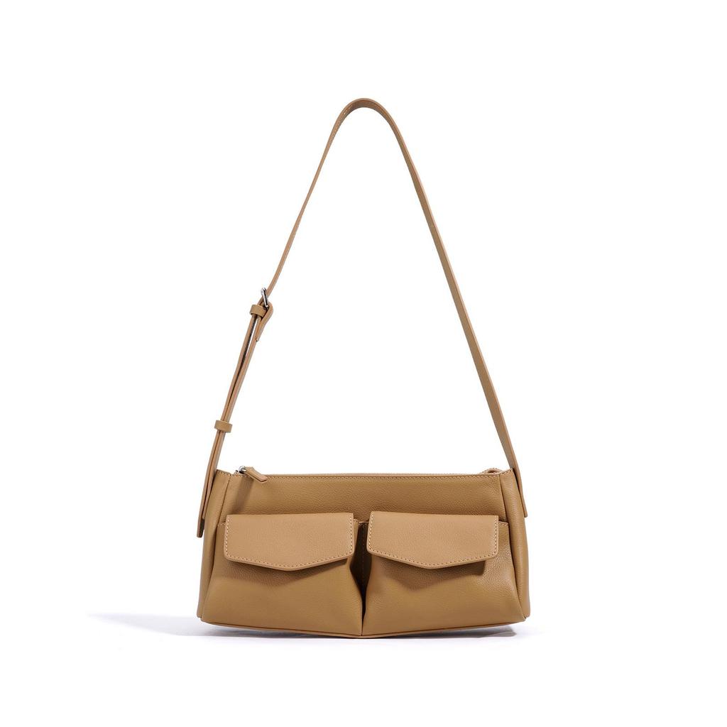 2025 High-End Genuine Leather Shoulder Bag - Fashionable, Versatile Crossbody for Casual or Commuting