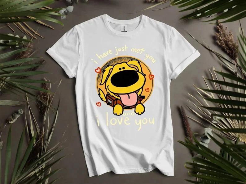 Paradise Up Cute Dug White T Shirt Best Gift For Family S