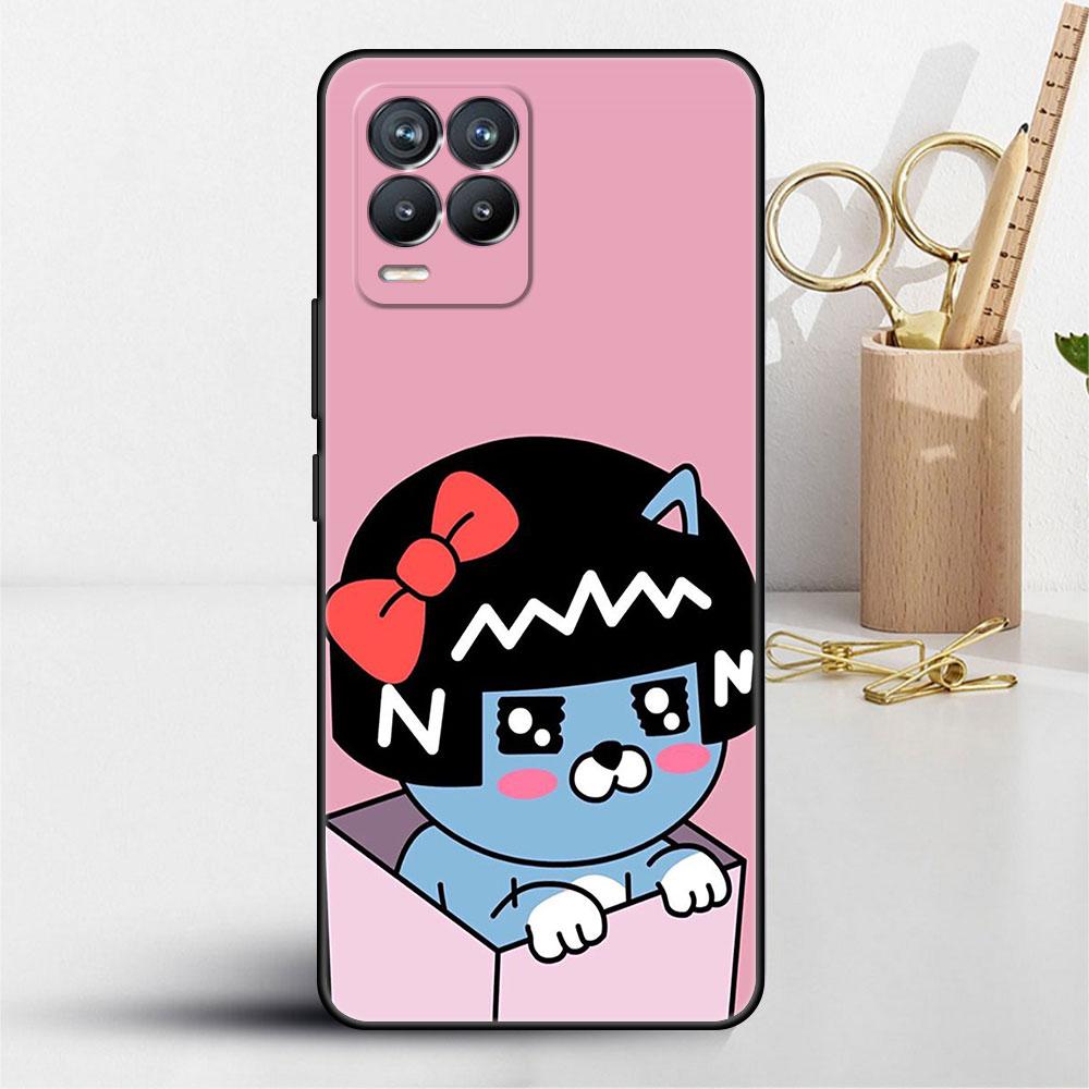 Kakao Friends Hülle für Realme 8 C21y GT Neo 2 3 8i C21 7 C11 6 C12 C35 C3 GT 9 Pro C12 Master Funda Telefonabdeckung