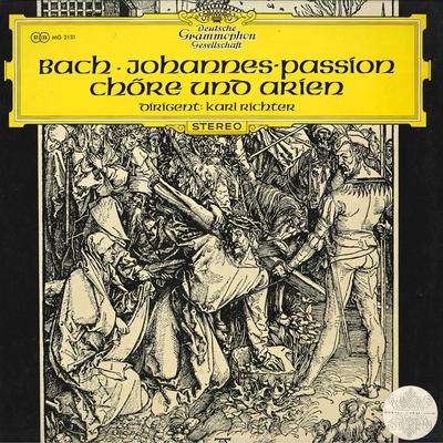 LP Record KARL RICHTER,MUNCHENER BACH-CHOR,MU - Bach Johannes-passion Chore Und Ari MG2131 GRAMMOPHON - Japan Classical Used