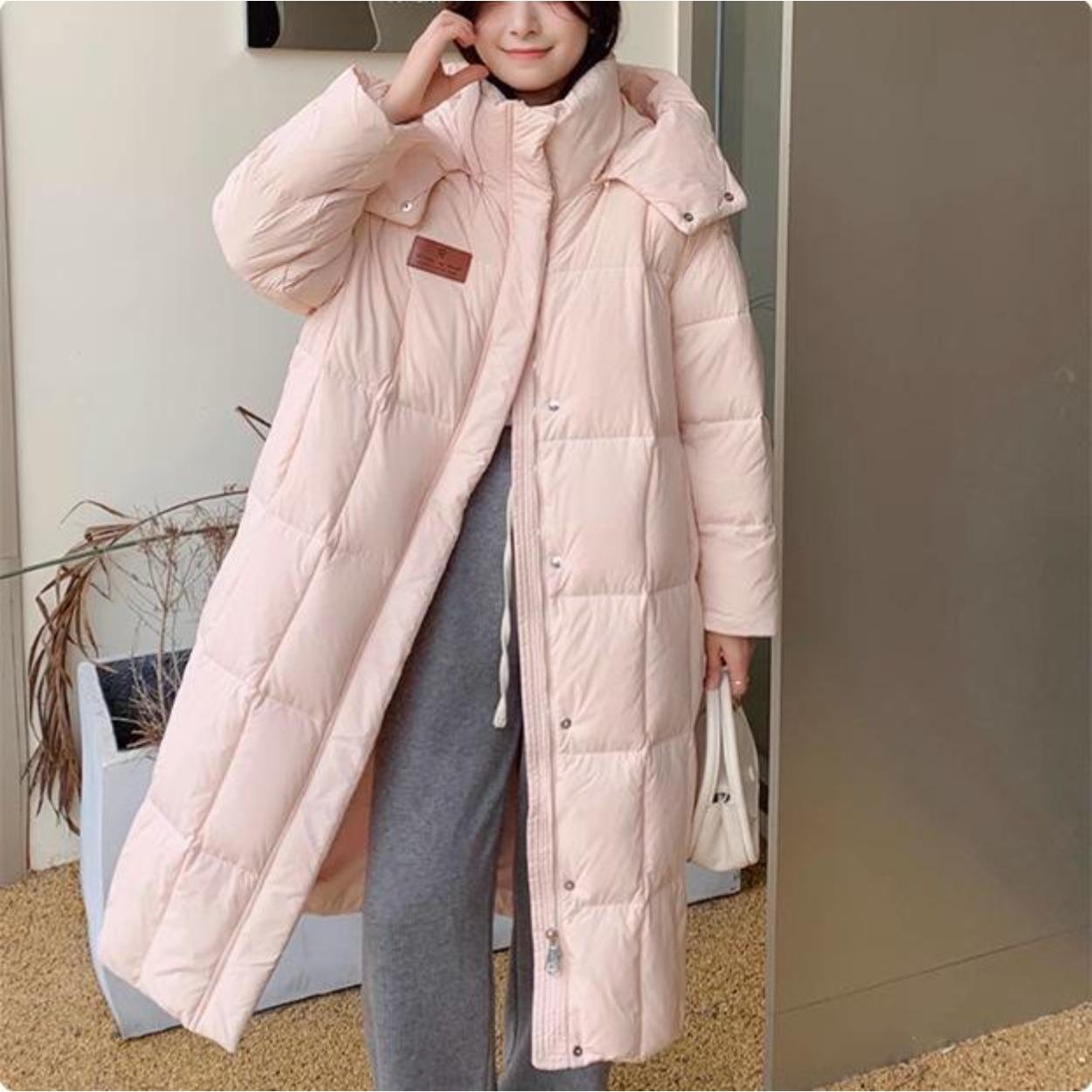 Длинная куртка с капюшоном — фото 6