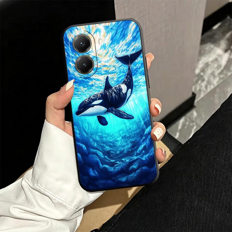 

Orca Ocean Pattern Soft Phone Case for Xiaomi Poco X5 X6 X7 X8 Pro Max X3 F7 F8 Ultra M8 M7 M6 M5 Redmi 15 15C 14C 13C 12C X4 F6 Xiaomi Poco X7 Pro