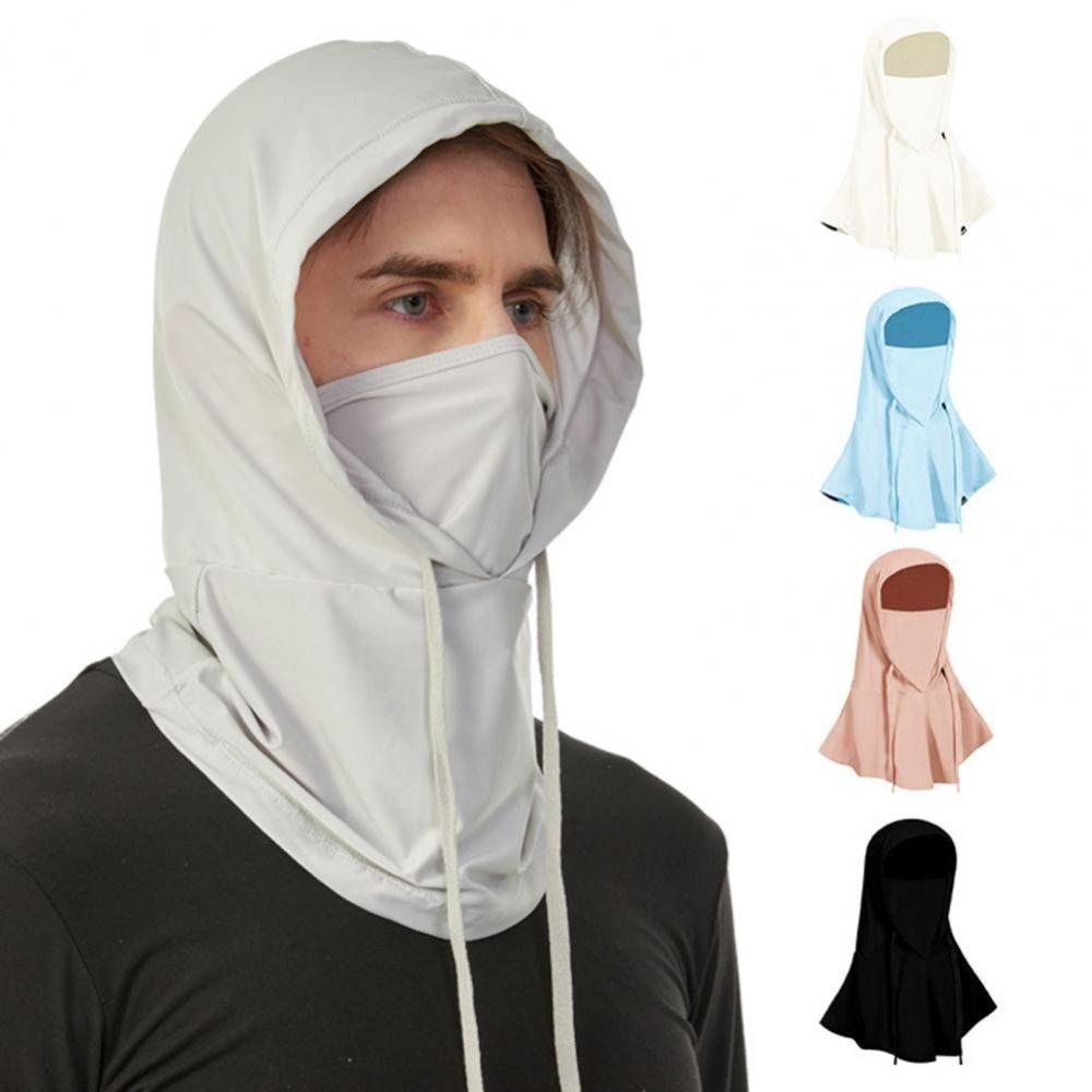 UV Protection Cycling Face Guard Comfortable Sunshade Hat Outdoor Sun Hood  Men Women
