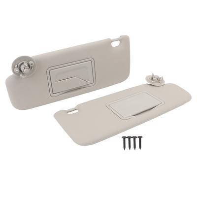 2 Pcs Inside Sun Visor P95327509 Interior Windshield Sun Visor Shade With Mirror for Sonic Aveo