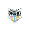 Charms Do Pandora Civetta Per Collana Argento S925
