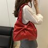 Yogodlns Casual Shoulder Bag for Women New Sweet and Simple Underarm Bag Bow Design Large Capacity Handbag
