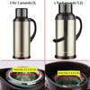 1Pcs Stainless Steel Silicone Kettle Cover Thermos Cup Accessories Hot Water Cap