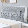 Four Season Universal Thickened Padded Headboard Cover Bedhead Fabric Full Protective Cover Solid Wood Soft Pack Bed Dust Cover