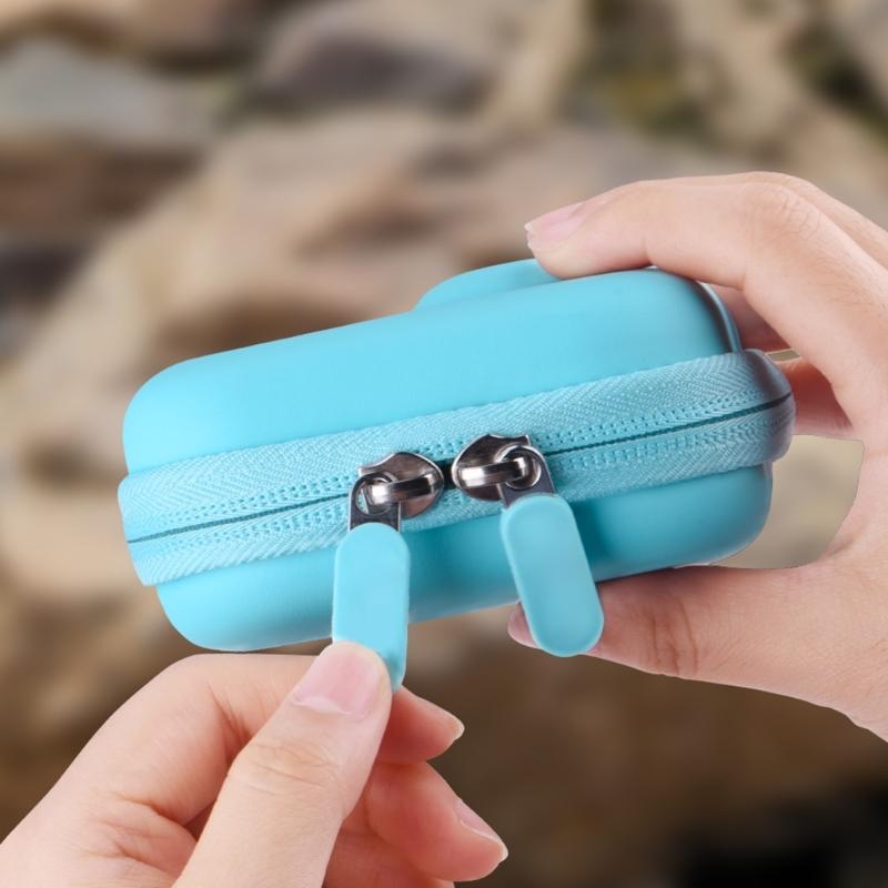 Durability Zippers Camera Pouch For Action 5Pro/4 Camera Gear Shockproof Design Multiple Device Compatibility Soft Interior