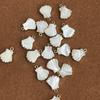 5Pcs Small Pendant Shell Palm-Shaped Pendant 13mm For Jewelry Making DIY Necklace Bracelet Earrings Accessory
