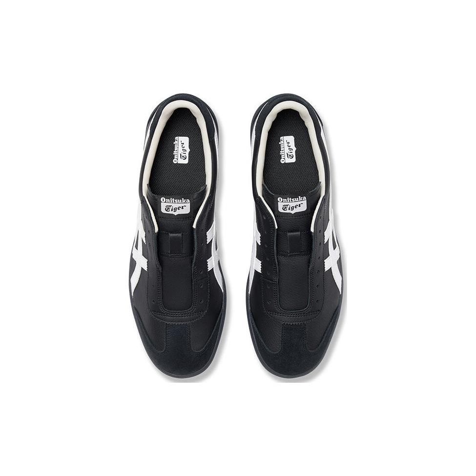 ONITSUKA TIGER Tokuten Nazouvací Pohodlné Neformální Protiskluzové Odolné Nízké Skate Boty Unisex tenisky Černá Bílá 1183C290-001