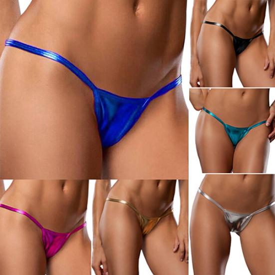 Women's Sexy V-string Briefs Panties Thongs G-string Lingerie Knickers Underwear
