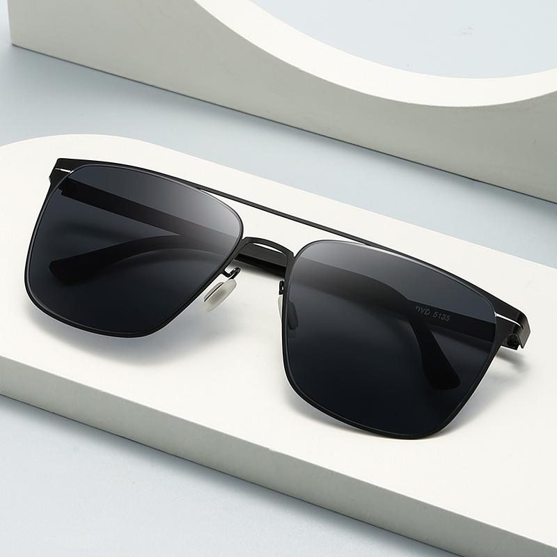 New Sunglasses Men'S Uv Resistant Driving Sunglasses Full Frame Outdoor Uv Resistant Glasses 5135