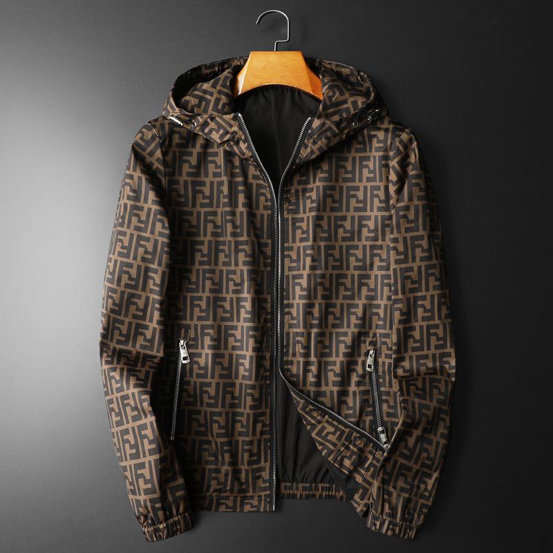 2023 Men s European Korean-Style Slim Fit Hooded Jacket - Plus Size Trendy Casual L