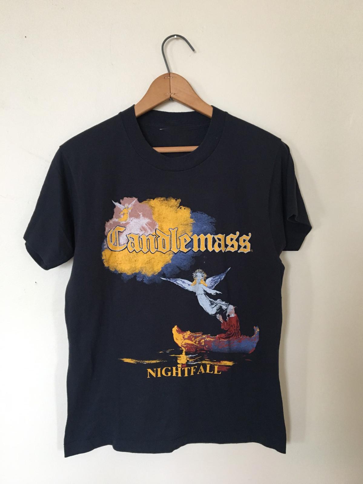 Редкая футболка группы Candlemass Nightfall Doom Metal Размеры S - 5XL 2F1441 XXL