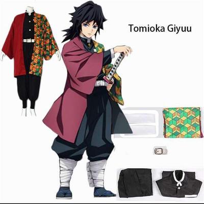 Anime Demon Slayer: Kimetsu No Yaiba Zenitsu Giyu Tanjirou Kamado Nezuko Cosplay Γυναικείες Παιδικές Ανδρικές Στολή Cosplay Kimono