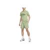Nike Solid Color Lace-Up Sports Shorts Men Bottoms Olive-Green FN3308-386