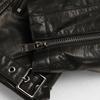 Genuine Leather Jacket Men's Slim-fit Waxed Cowhide Motorcycle Leather Jacket Men's Genuine Leather Short Leather Jacket Autumn