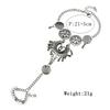 1 Pcs Summer Beach Accessories Woman Foot Jewelry Bohemian Vintage Hollow Carved Toe Ankle Chain For Women