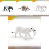 Snow Leopard Pvc Animal Figurine Model With Authentic Design For Nature Enthusiasts