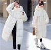 Fashions Long Women's Winter Down Jacket Loose Hooded Coats Thicken Warm White Duck Down Jacket High-end Parkas Light Outwear