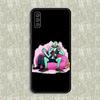 Solar Opposites Cartoon Phone Case For Samsung S23,23,22,30,21,10,9,Note20 Ultra,Lite,Ultra,5G,Plus,FE,Black Soft Case