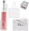 Wrapping and Paper Bag Lip Addict Lip Maximizer [Gift Included] (No Personalization, 010-Holo Pink)