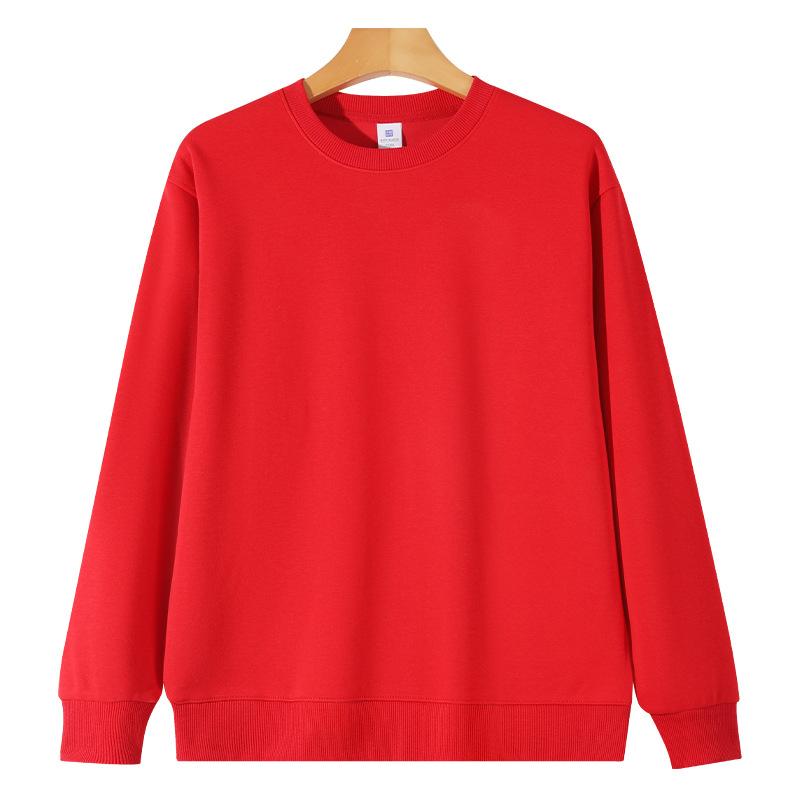 Autumn Winter Fleece Unisex Sweatshirt Thick Solid Drop-shoulder Pullover Oversized Casual Warm Sweater Boyfriend Sweatshirts